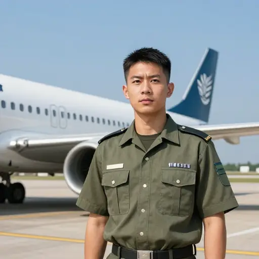 他于1964年加入空军，并在部队服役了十年。