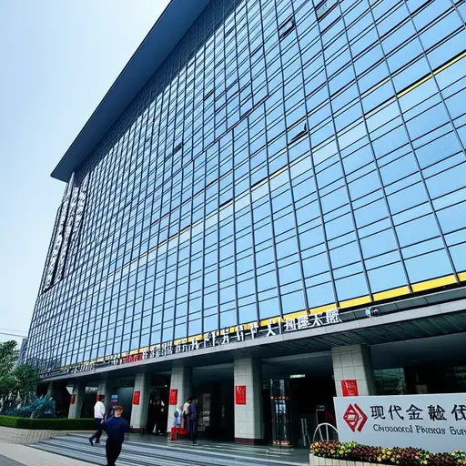 这家金融企业最近扩大了业务范围。