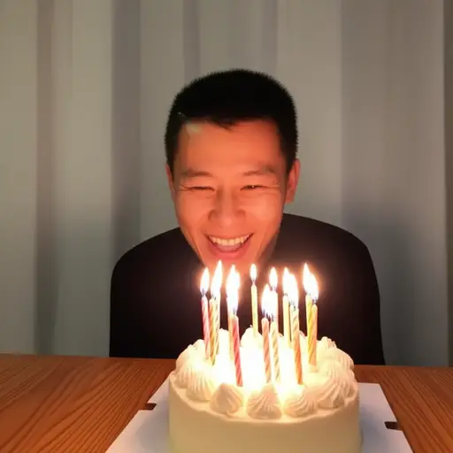 今天是我的生日。