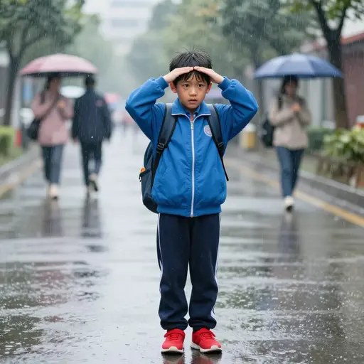 下雨了，我没有伞！