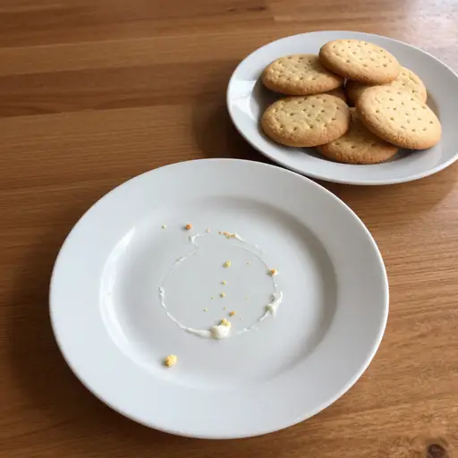 他们吃了所有蛋糕，但留下了一些饼干。