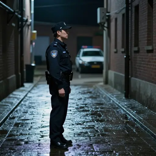 警察发现了被刺死的男子。