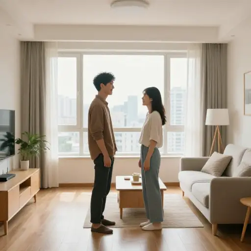 他们大概能负担得起一个更大的公寓。