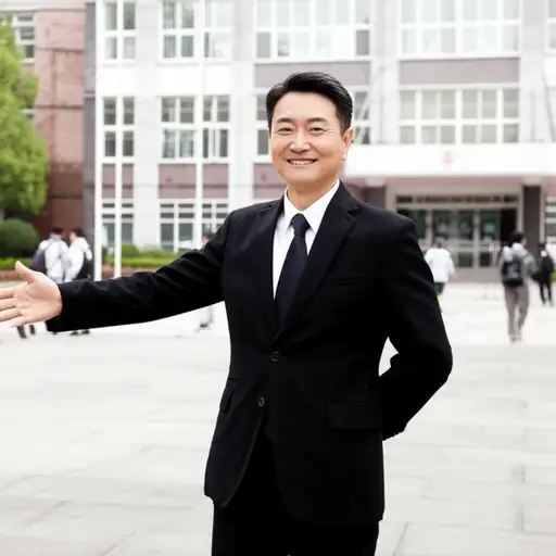 巴雷特先生是我们学校的新校长。
