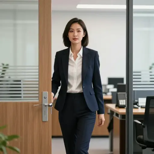 她刚离开办公室电话就响了。