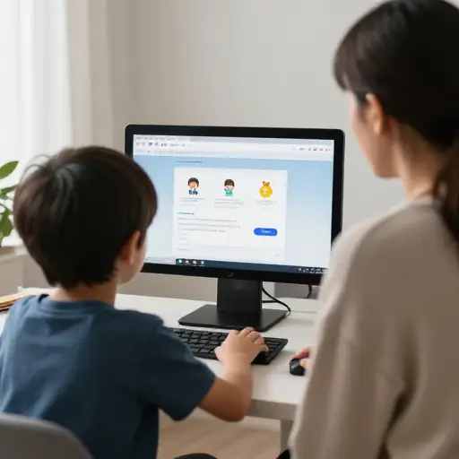 如果没有家长控制，孩子们可能会在网上接触到不当内容。