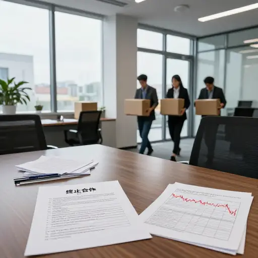 在公司失去了其最大的客户后，它陷入了裁员和财务损失的恶性循环。