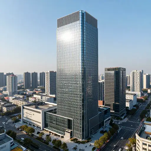 我们的办公室位置非常中心。