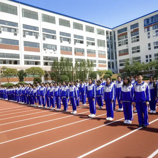 学校要求所有学生穿校服。