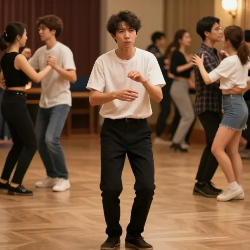 我没有节奏感，所以跳舞很糟糕。