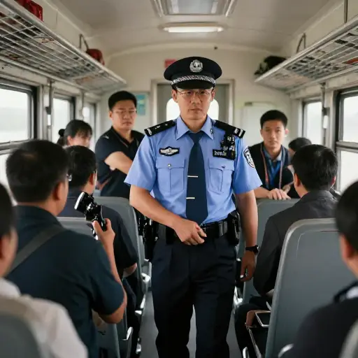 突然，警察上了火车，杀死了所有叛军。