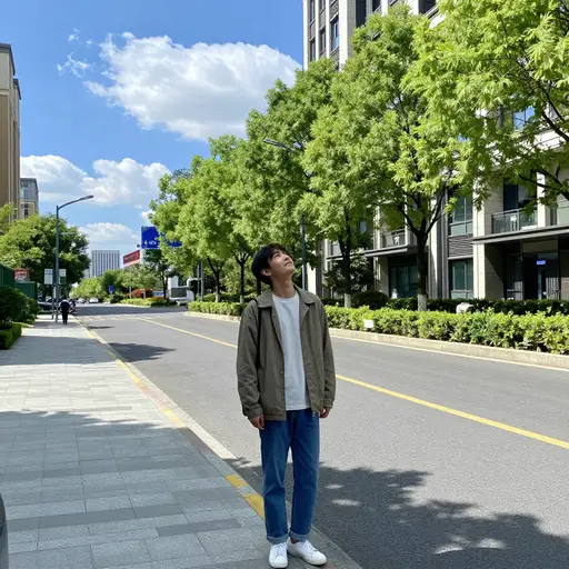 我喜欢我城市的气候。