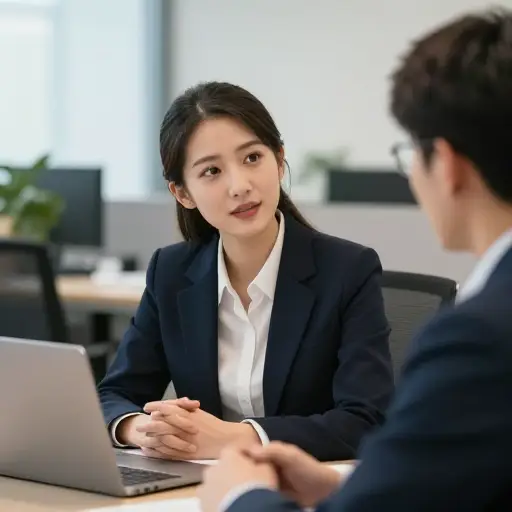 如果你听说你的部门有职位空缺，请告诉我。