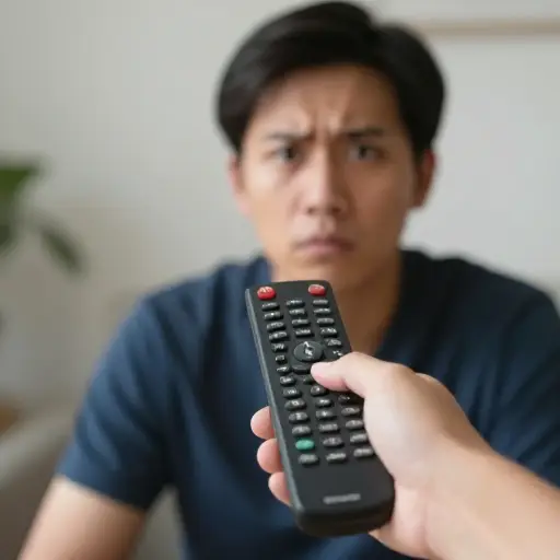 你怎么操作这个遥控器？