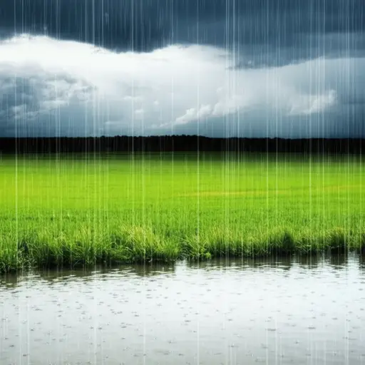 今年的降雨量高于往年平均水平。
