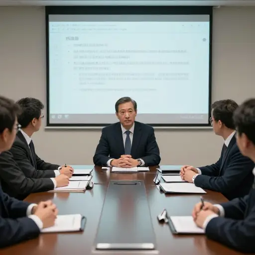 在严肃的会议上，尽管演示文稿中有个有趣的错字，他不得不保持面无表情。