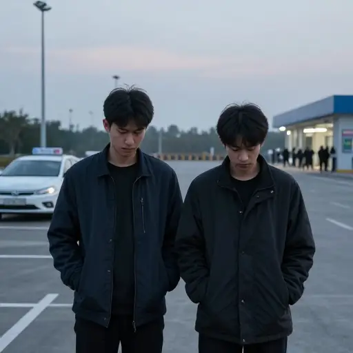 他们俩第一次考驾照都没通过。