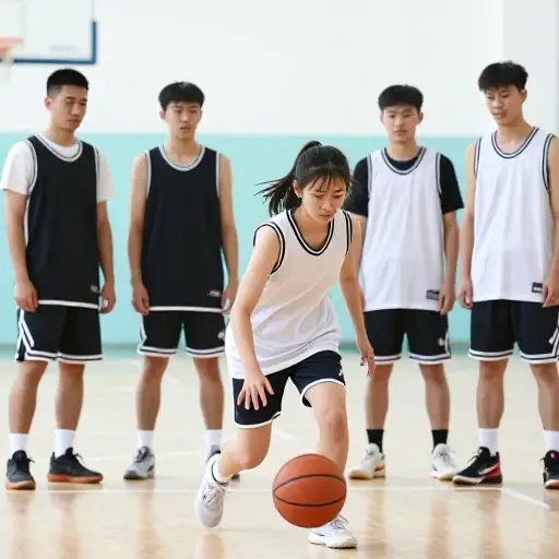 她在篮球场上非常笨拙，她的队友们都叫她“毁灭者”。