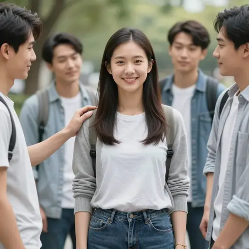 她向我们保证不会让我们失望。