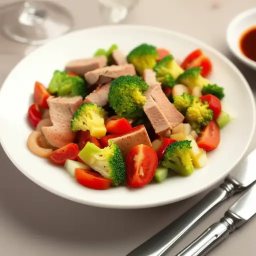 这食物美味极了。