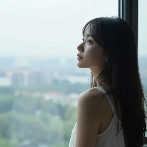 她渴望离开。