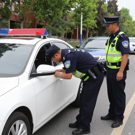 警察搜查了我们的车寻找毒品。