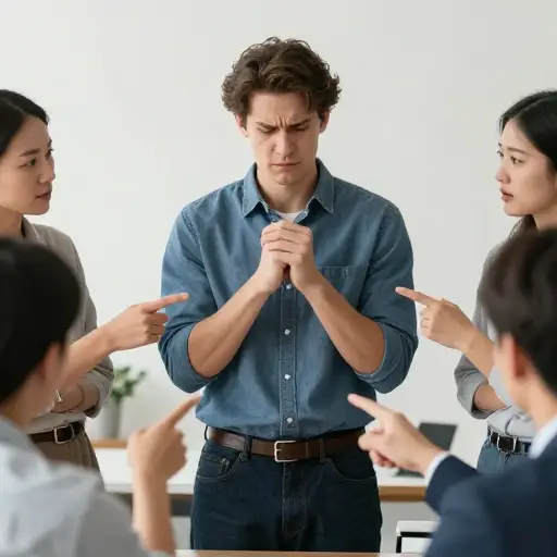 有时我对他们试图找我的茬感到生气，而且我不被允许回嘴。