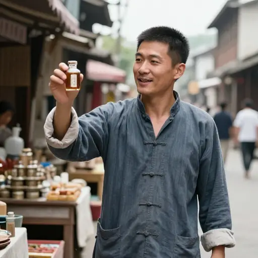 那位江湖郎中声称他的秘方能治好各种疑难杂症。