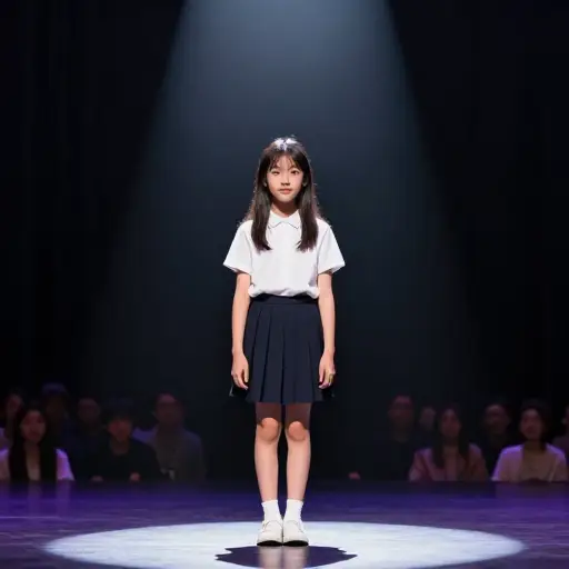 她12岁时首次登台。