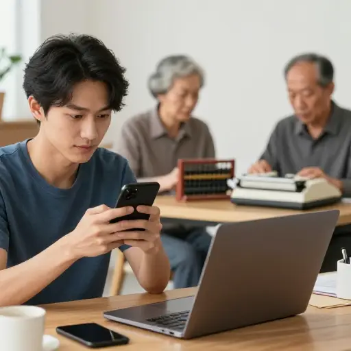 与前辈相比，我们享受着无数节省时间和精力的便利。