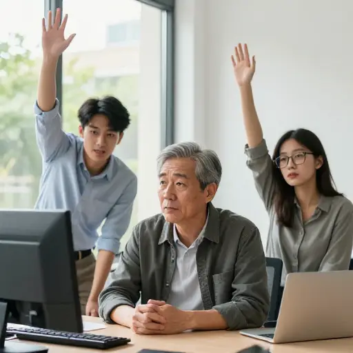 他宁愿不被点名回答问题。