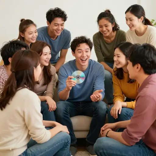我们所有的朋友都在那里，我得到了一张新DVD！