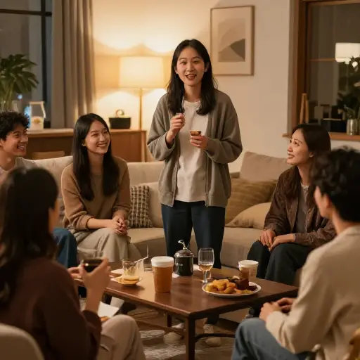 幽默可以润滑社交场合中的紧张气氛。