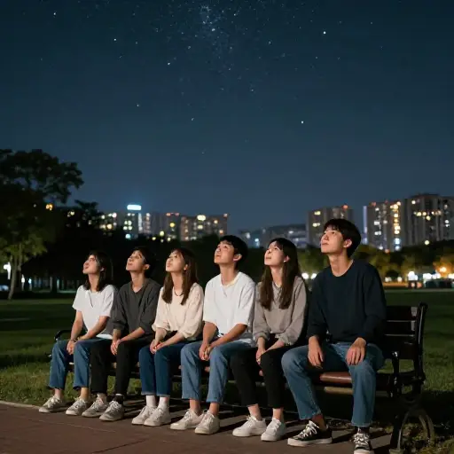 当我们年轻时，我们幻想着成名。