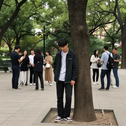 他发现很难交朋友。