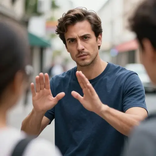 他坚称自己不在事故现场。