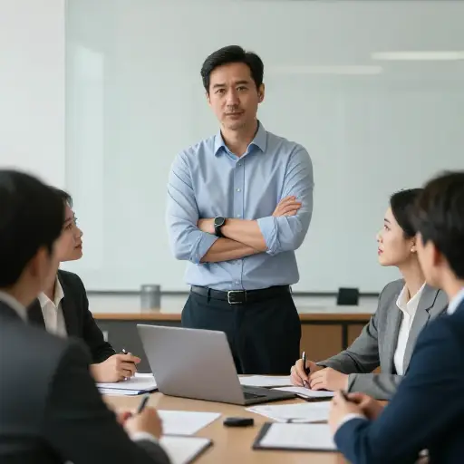 他性格坚强，这使他成为一个好领导。