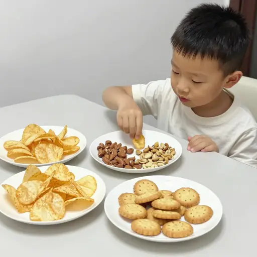 晚餐前吃太多零食会破坏你的食欲。