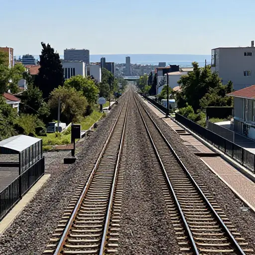 这条铁路线从首都延伸到海岸。