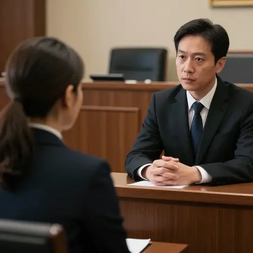被告由一位著名律师辩护，律师告诉他妻子，一位深爱丈夫的妻子对其不在场证明的确认不会让陪审团信服。