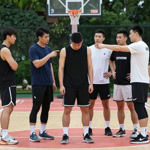 在他错过了关键一击后，他的队友们对他百般刁难。