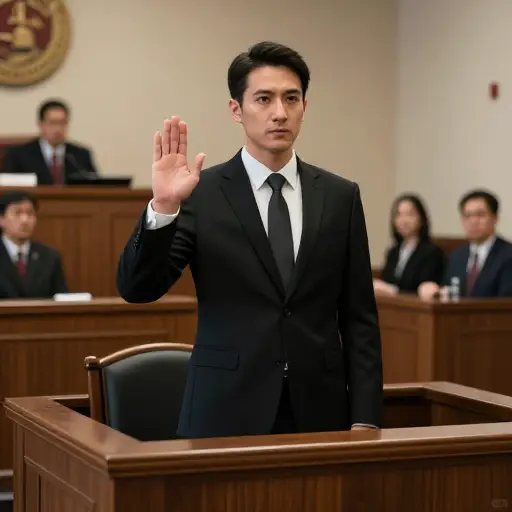 证人断言他看到了事故。