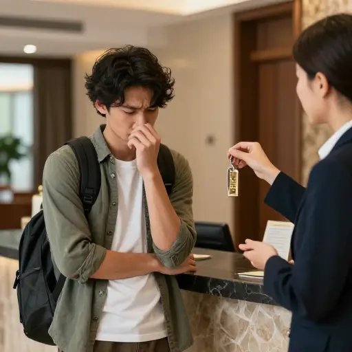只有一个小问题。不幸的是，房间是单人间。