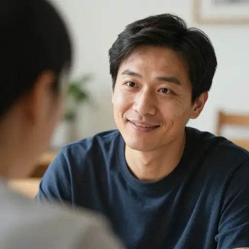 我想要一个善良且善解人意的男人。