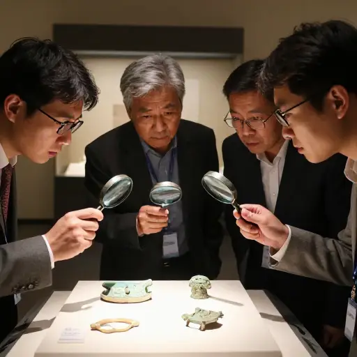 博物馆发现他们收藏中的几件文物是巧妙的赝品。