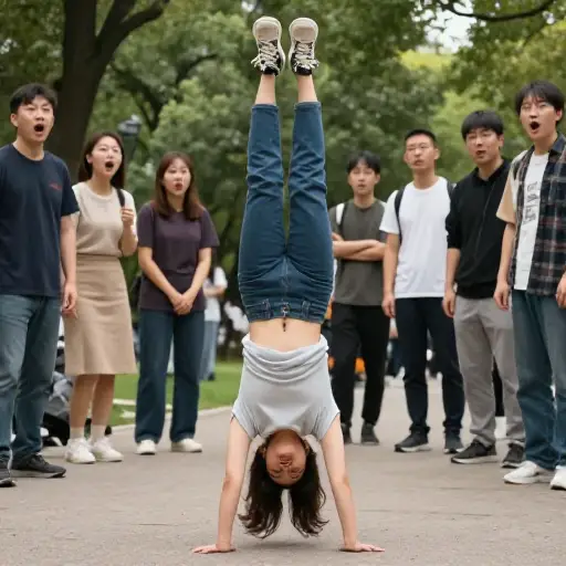 她古怪的行为常常让人们惊讶。