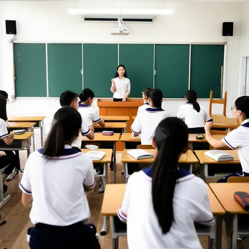 老师对学生在教室里的座位安排进行了调整。