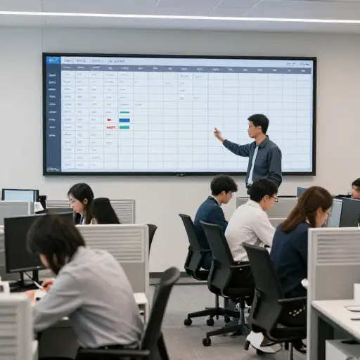 这家公司的管理方式非常军事化，员工必须严格遵守日程安排。