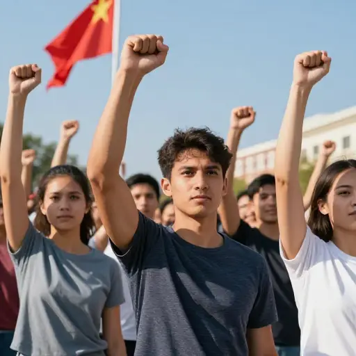 他们正在为他们的自由而奋斗。