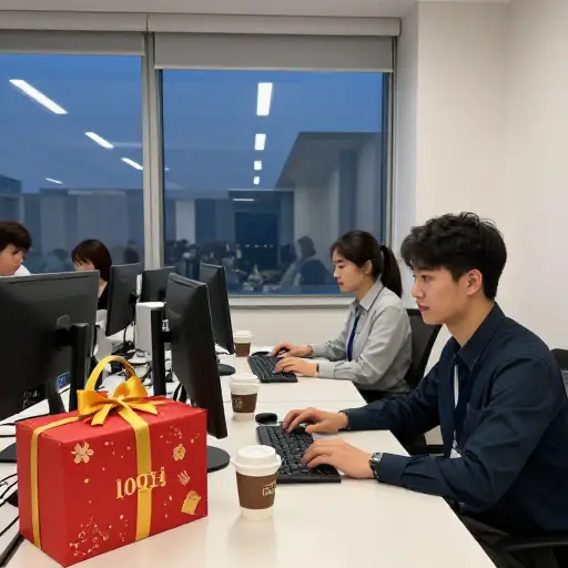 公司提供福利以补偿长时间的工作。